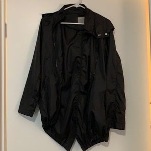 ASOS Black Packable Rain Jacket